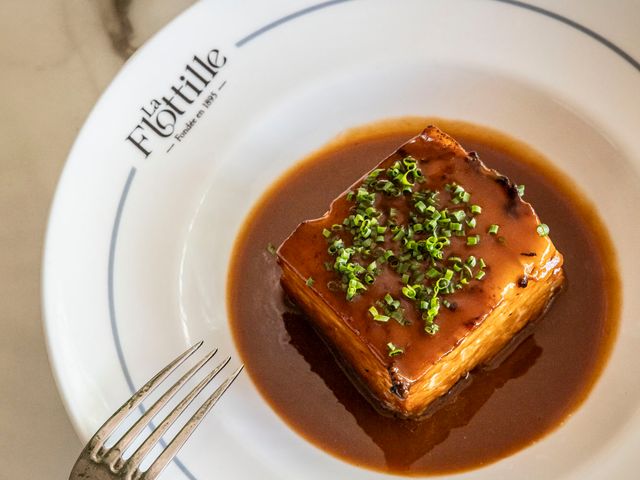 La Flottille Poitrine de cochon confite