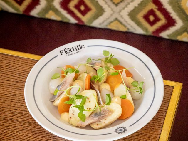 La Flottille Salade de hareng fumé