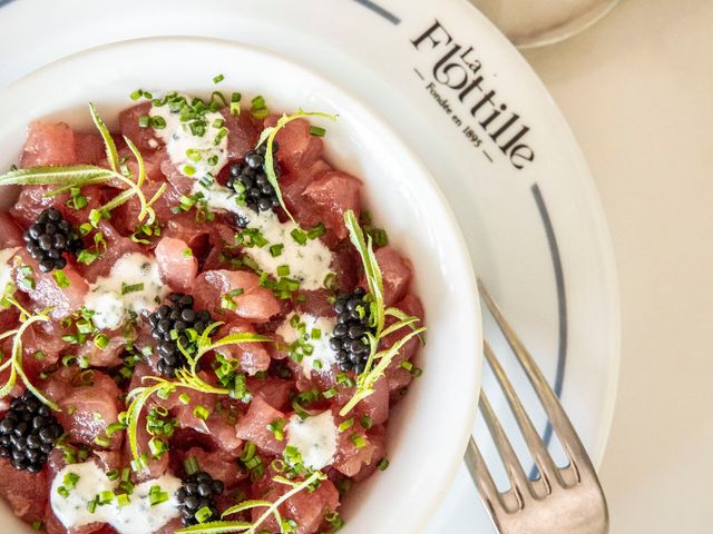La Flottille Tartare de thon